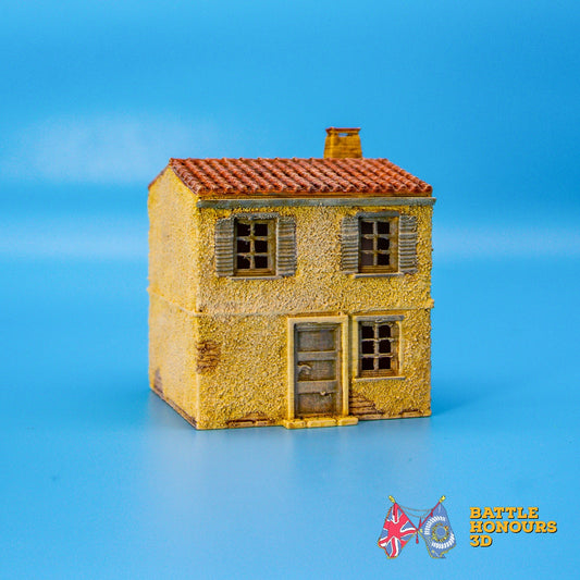 Mediterranean House Variant 2 terrain model view 1