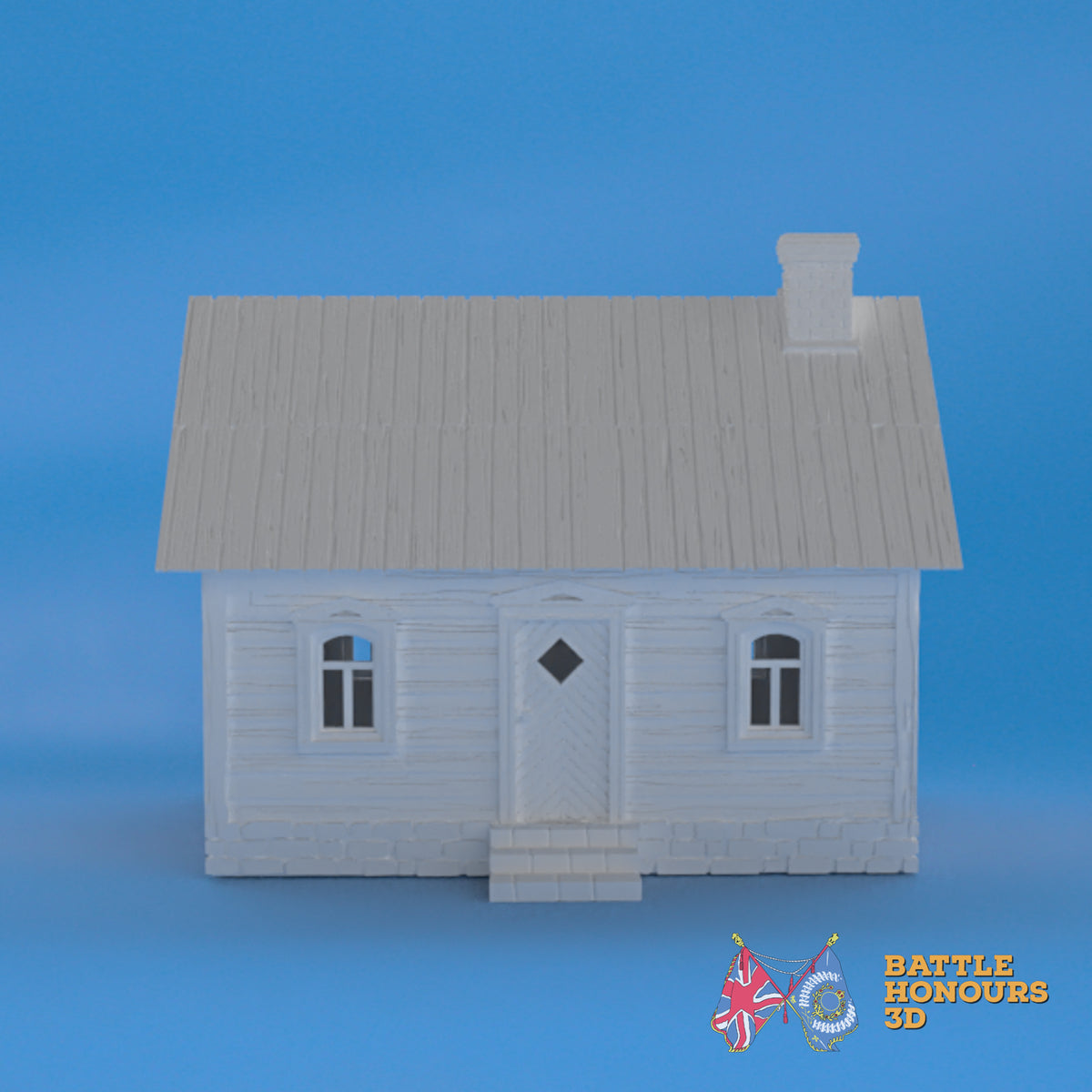 Karelian House 2 terrain model view 1
