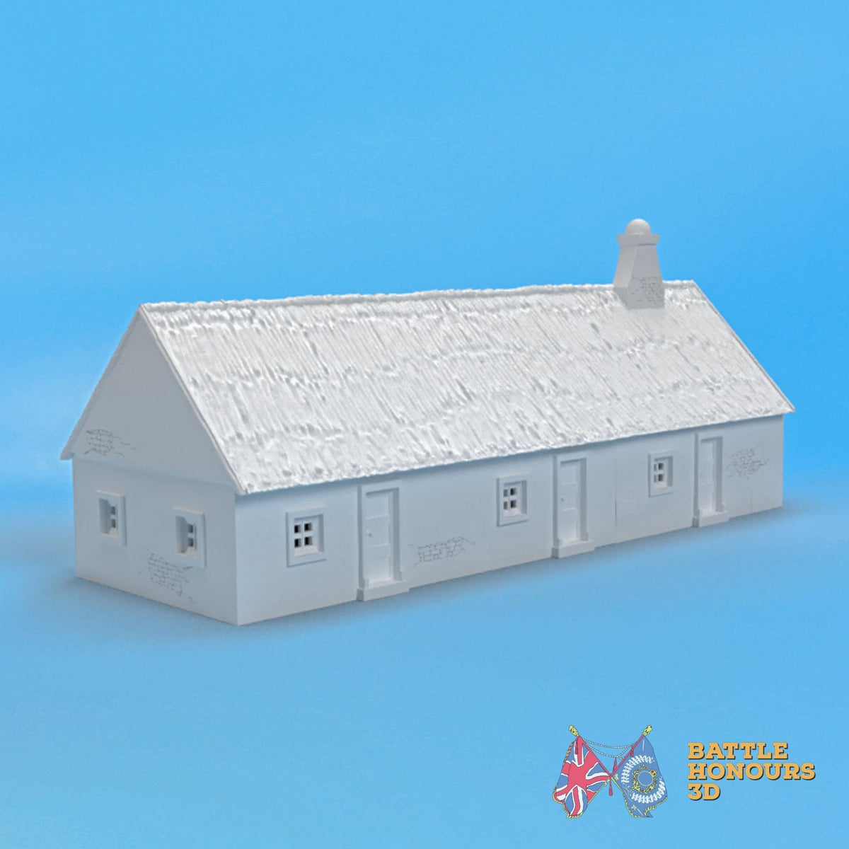 Austria House 1 terrain model view 1