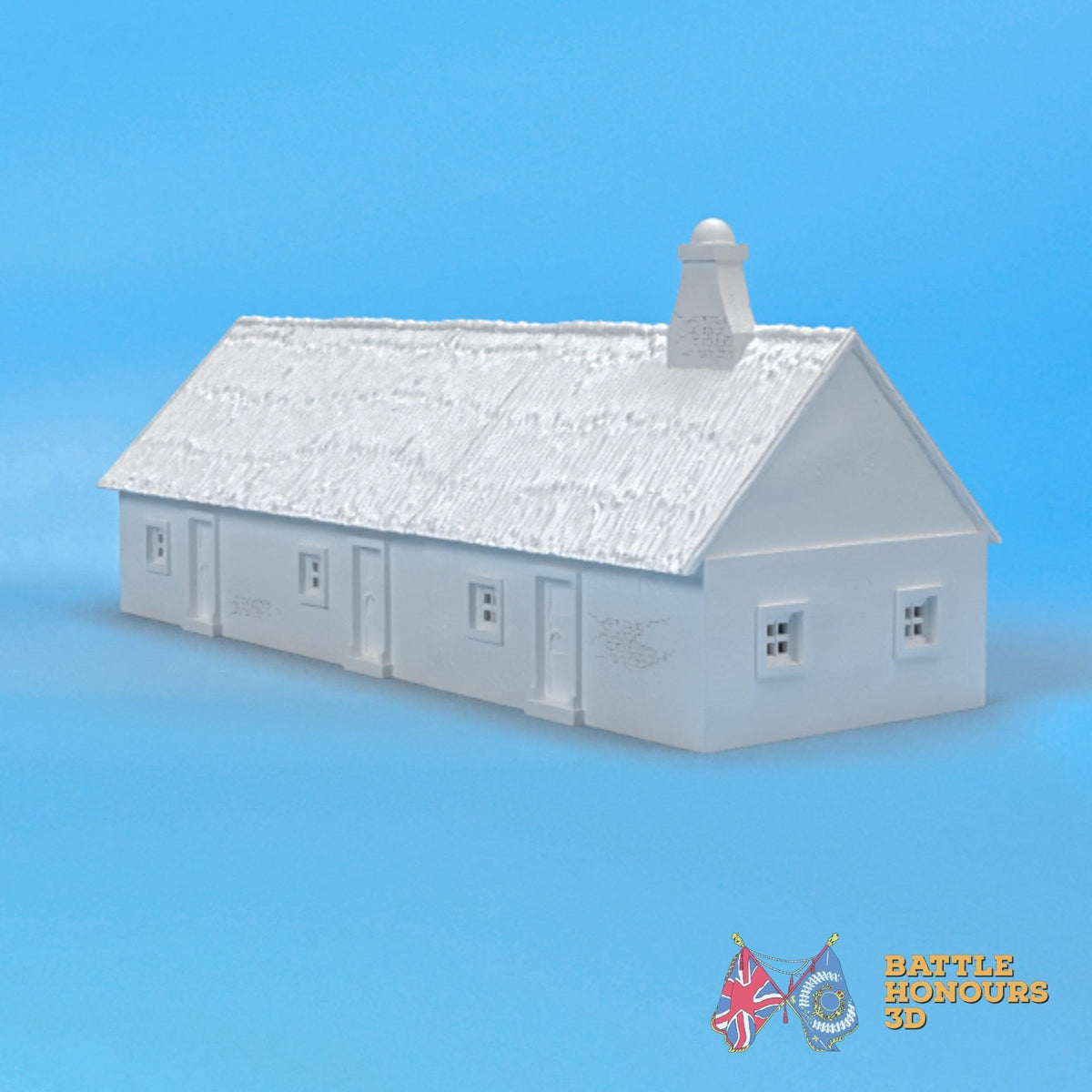 Austria House 1 terrain model view 4