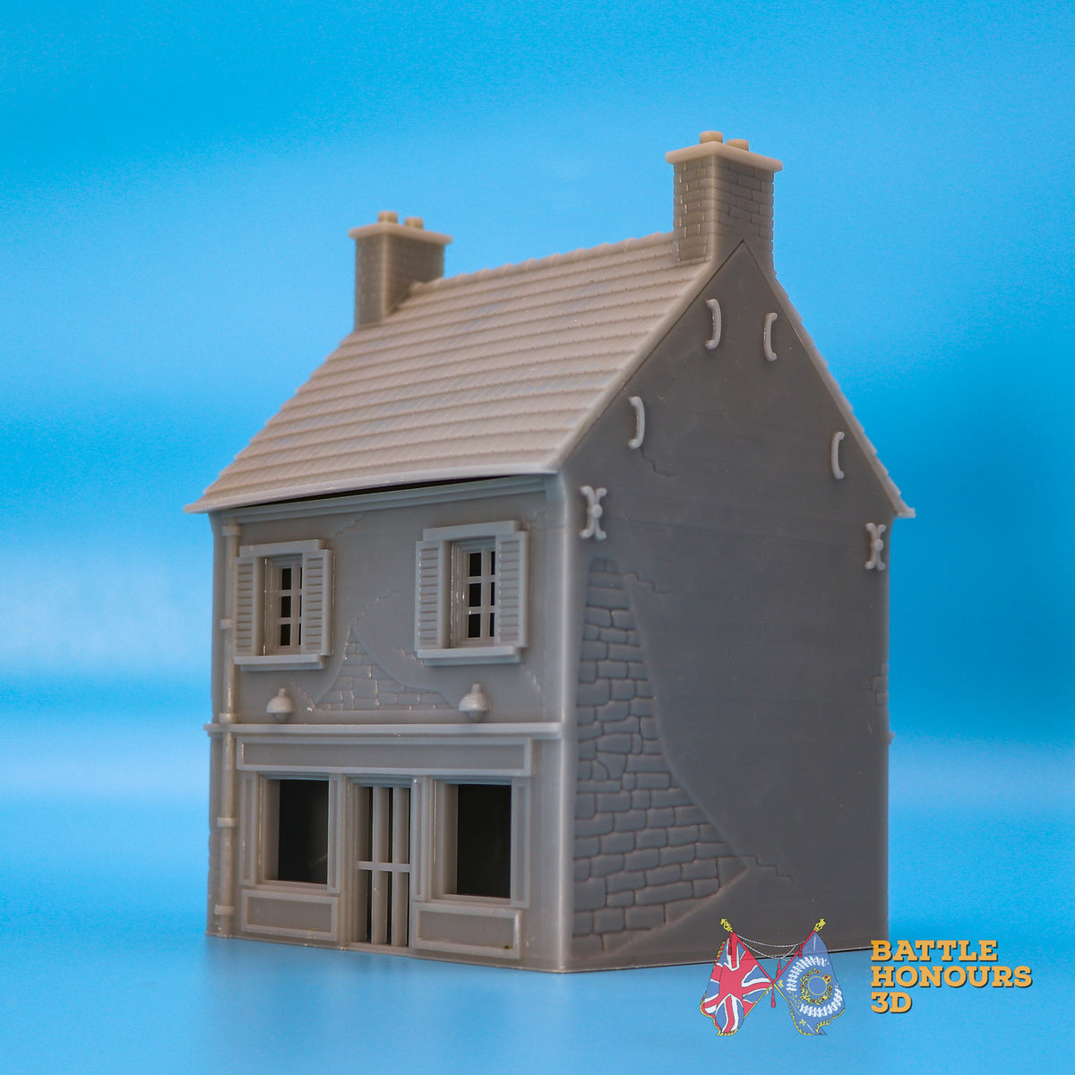 Normandy House 4 terrain model view 5