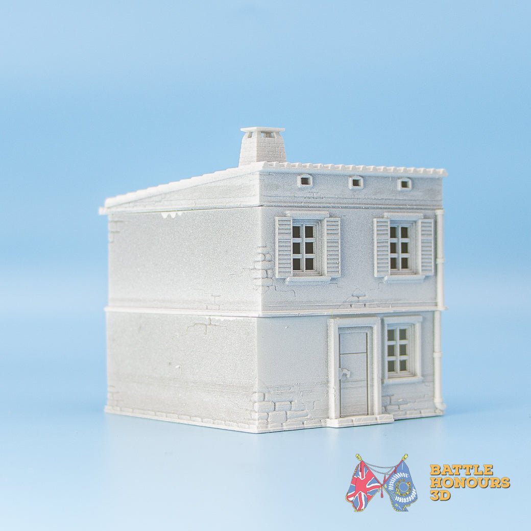 Mediterranean House Variant 3 terrain model view 5