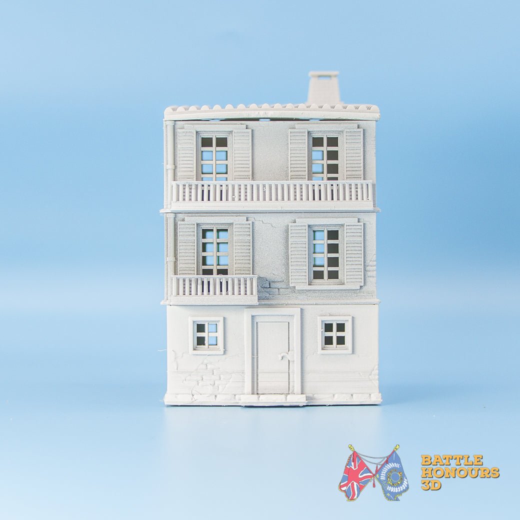 Mediterranean House Variant 1 terrain model view 8