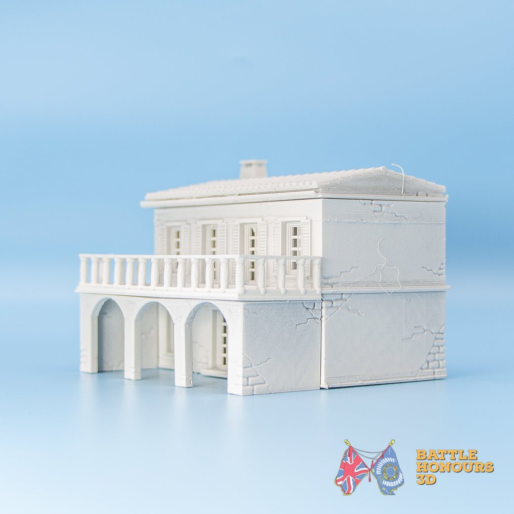 Mediterranean House Variant 5 terrain model view 10