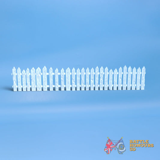 Picket fences terrain model view 2