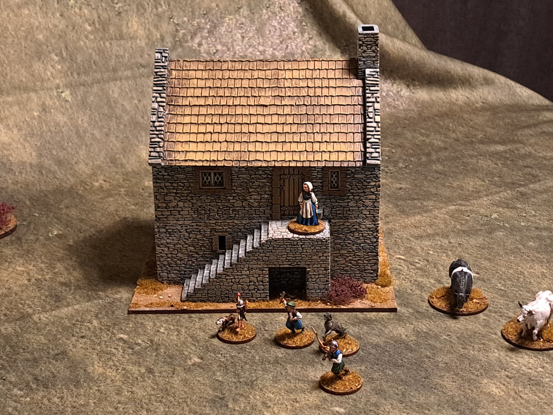 How to Use the Medieval Bastle by Battle Honours 3D in Your Games