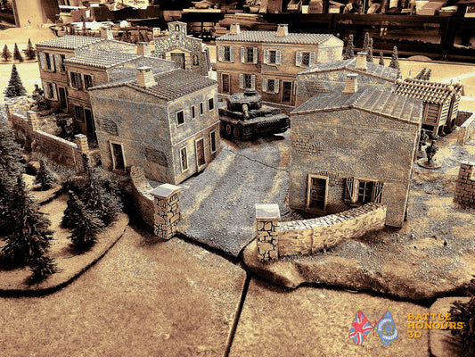Peninsular Village: Detailed Mediterranean Terrain for 28mm Wargames, Dioramas, and Train Layouts