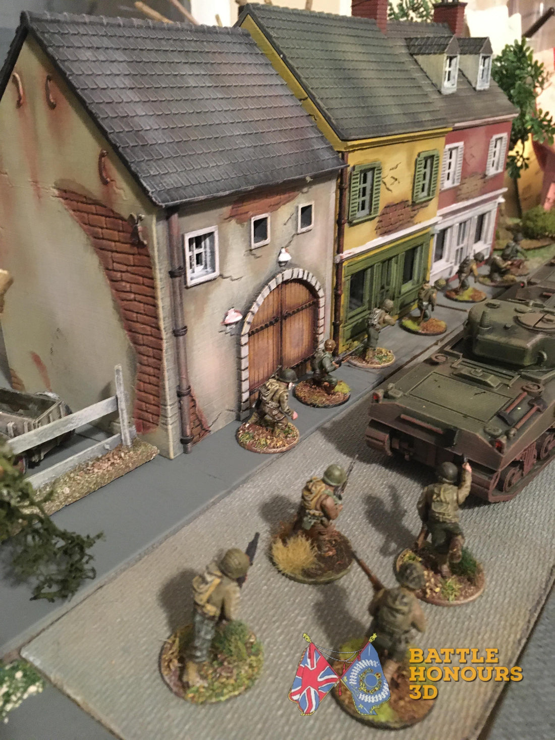 Revitalize Your Tabletop Battles with the French Townset Buildings from Battle Honours 3D