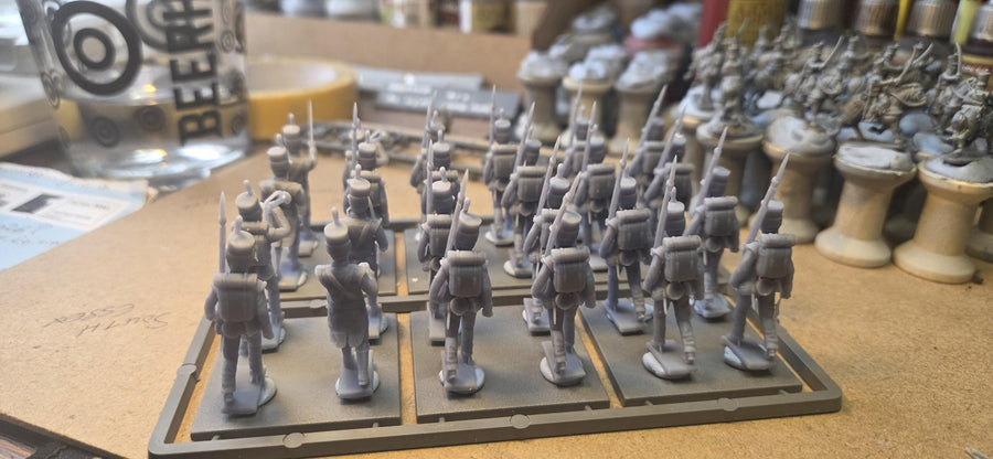 Paul K.'s Peninsular War Light Division project with Battle Honours 3D British Light Infantry