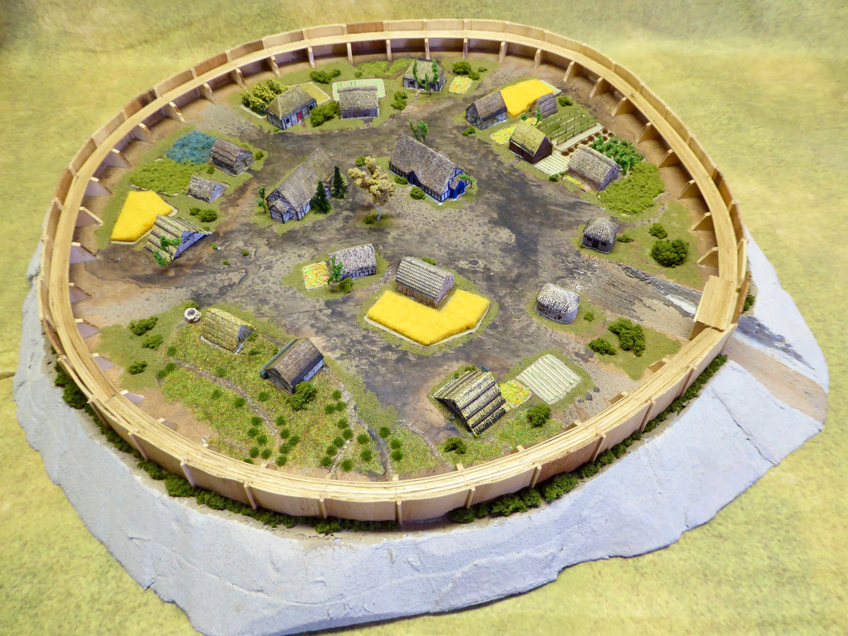 Hill Fort using 6mm buildings - Thanks John