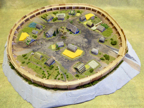Hill Fort using 6mm buildings - Thanks John