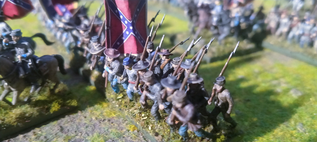 Confederate Forces Formed for the Wheatfield – Thanks Shaun