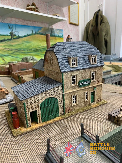 Enhance Your WWII Collection with the French Garage with Annex: A Must-Have for Wargamers