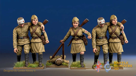 WW2 Soviet Miniatures – Full Russian range now available at Battle Honours 3D