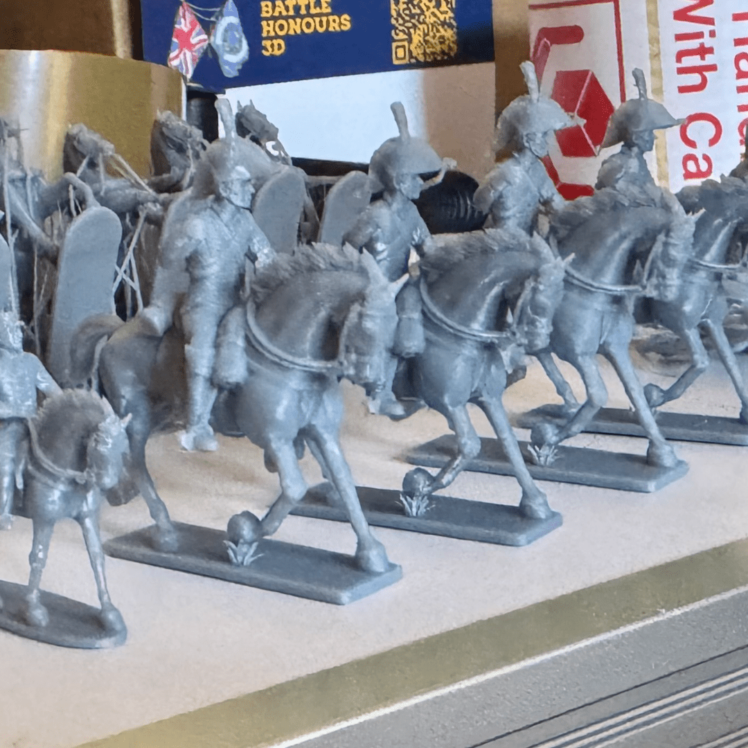 Cavalry Horses Sizes and Support Removal Option