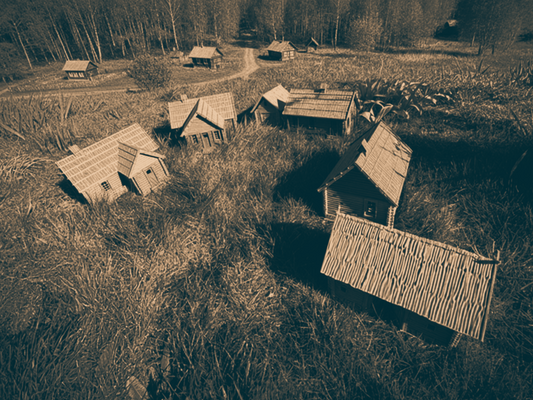 40mm Russian Village Buildings – Rural Eastern Front