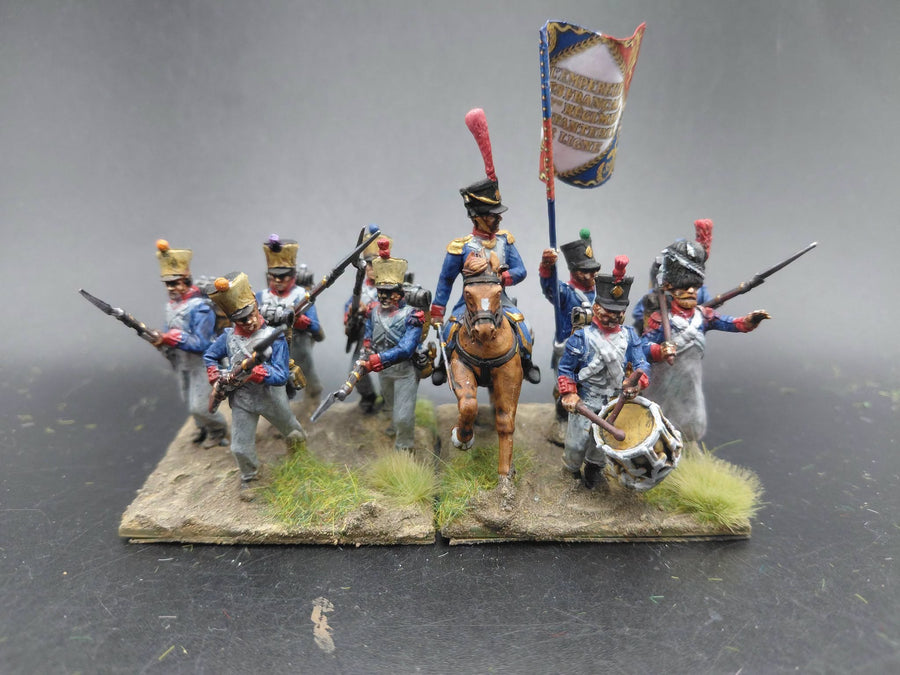Daniel's painted Battle Honours 3D French command figures for the Peninsular War
