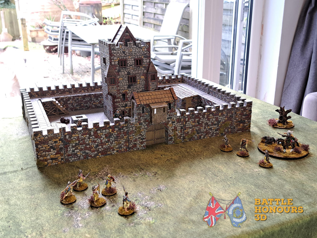 Dominate the Medieval Battlefield with the Tower House from Battle Honours 3D
