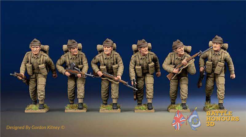 WW2 British Commandos in Cap Comforters