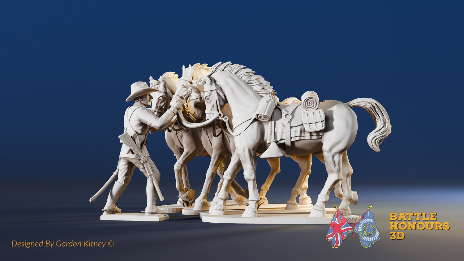 ACW Union Cavalry Horse Holders and Dismounted Cavalry