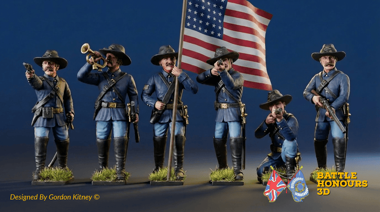 ACW Individual Sets - Union - Union Cavalry - Dismounted Cavalry