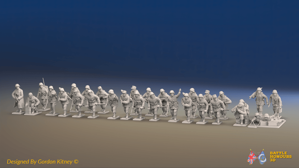 German Waffen SS Platoon