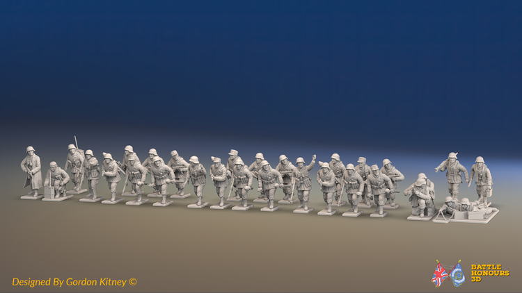 WW2 Armies German - German Waffen SS Platoon