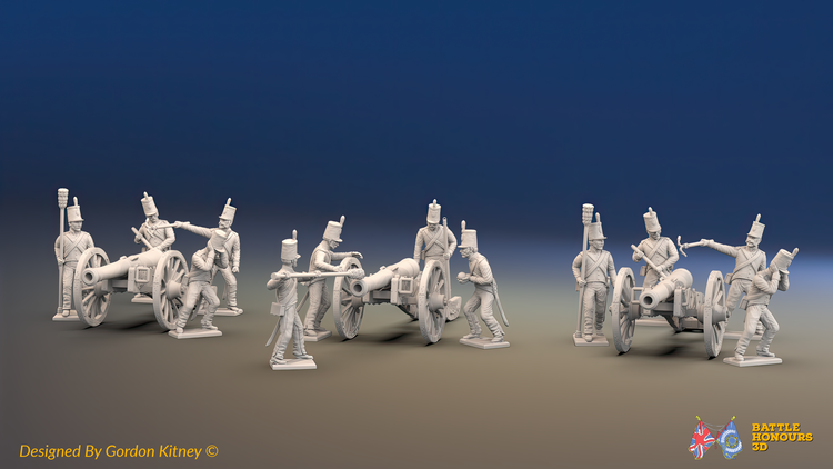 Napoleonic Portuguese - Armies - Portuguese Battery