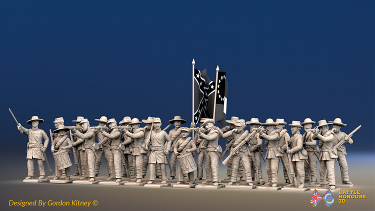 ACW Confederates Armies - Confederates Infantry