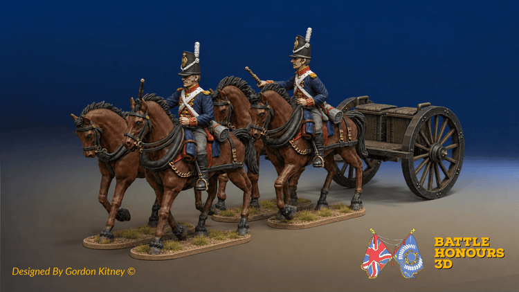 Napoleonic British Artillery - British Limbers