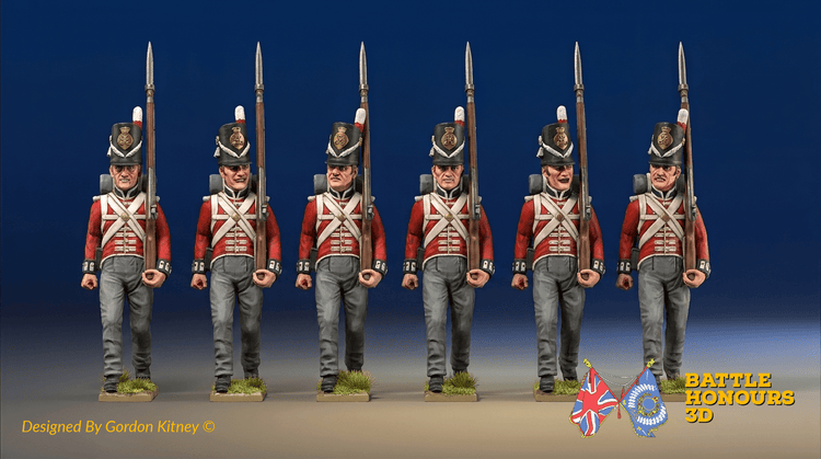 Napoleonic British Infantry - Belgic Shako