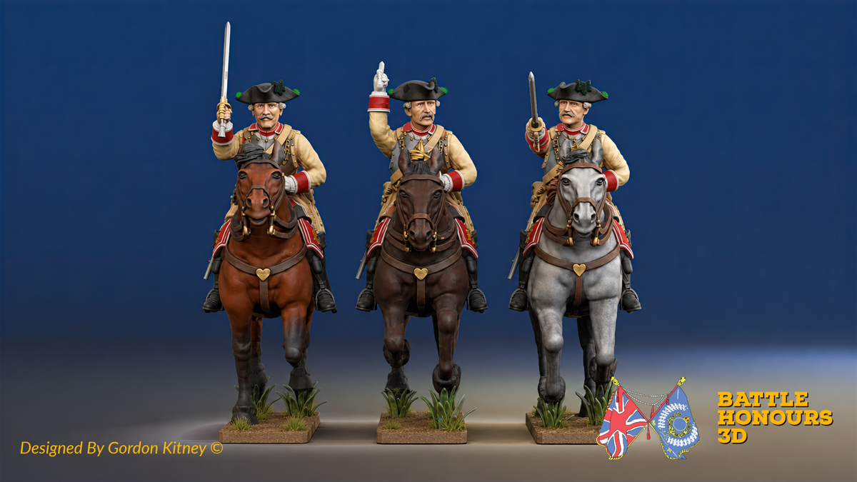 Seven Years War - Prussian - Individual Sets - Cavalry - Cuirassiers