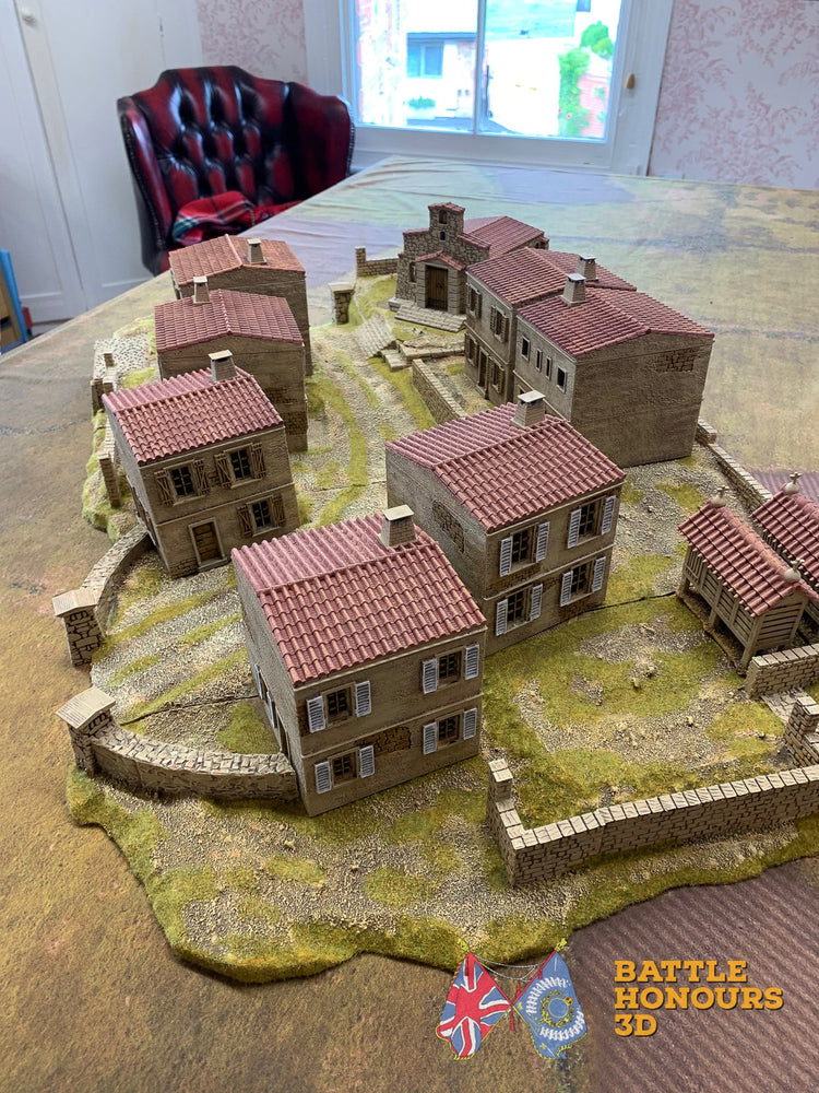 Napoleonic buildings and terrain