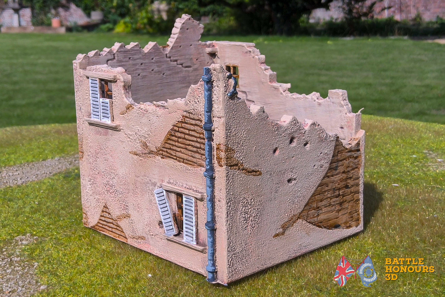 European Town Ruins House 6 (WW2)