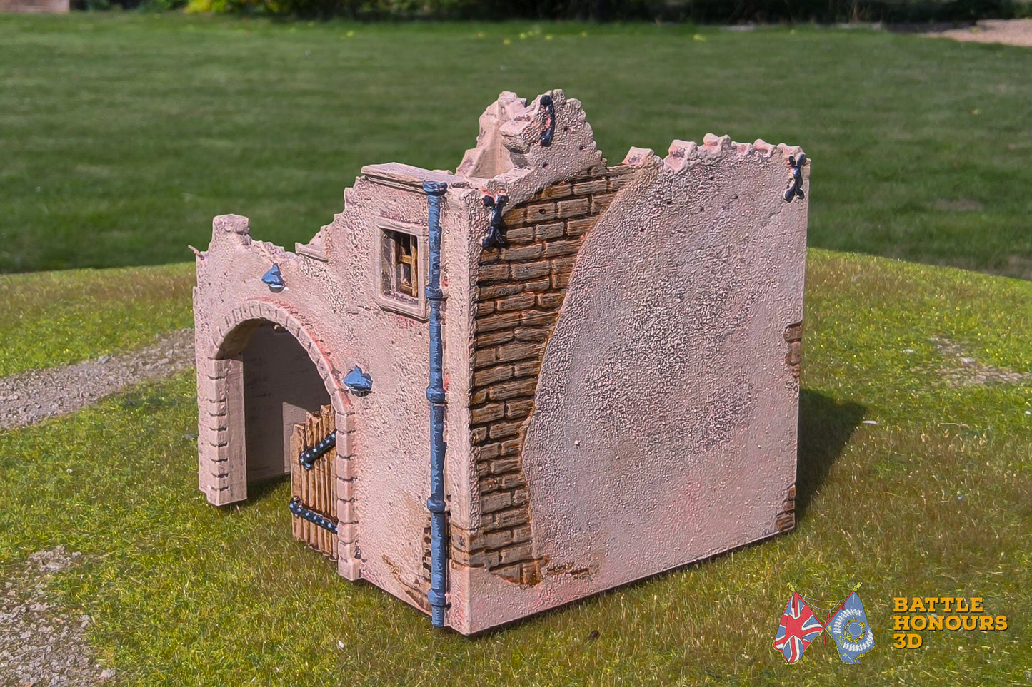 European Town Ruins House 6 (WW2)