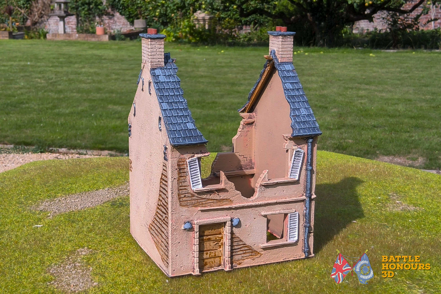 European Town Ruins House 3 (WW2)