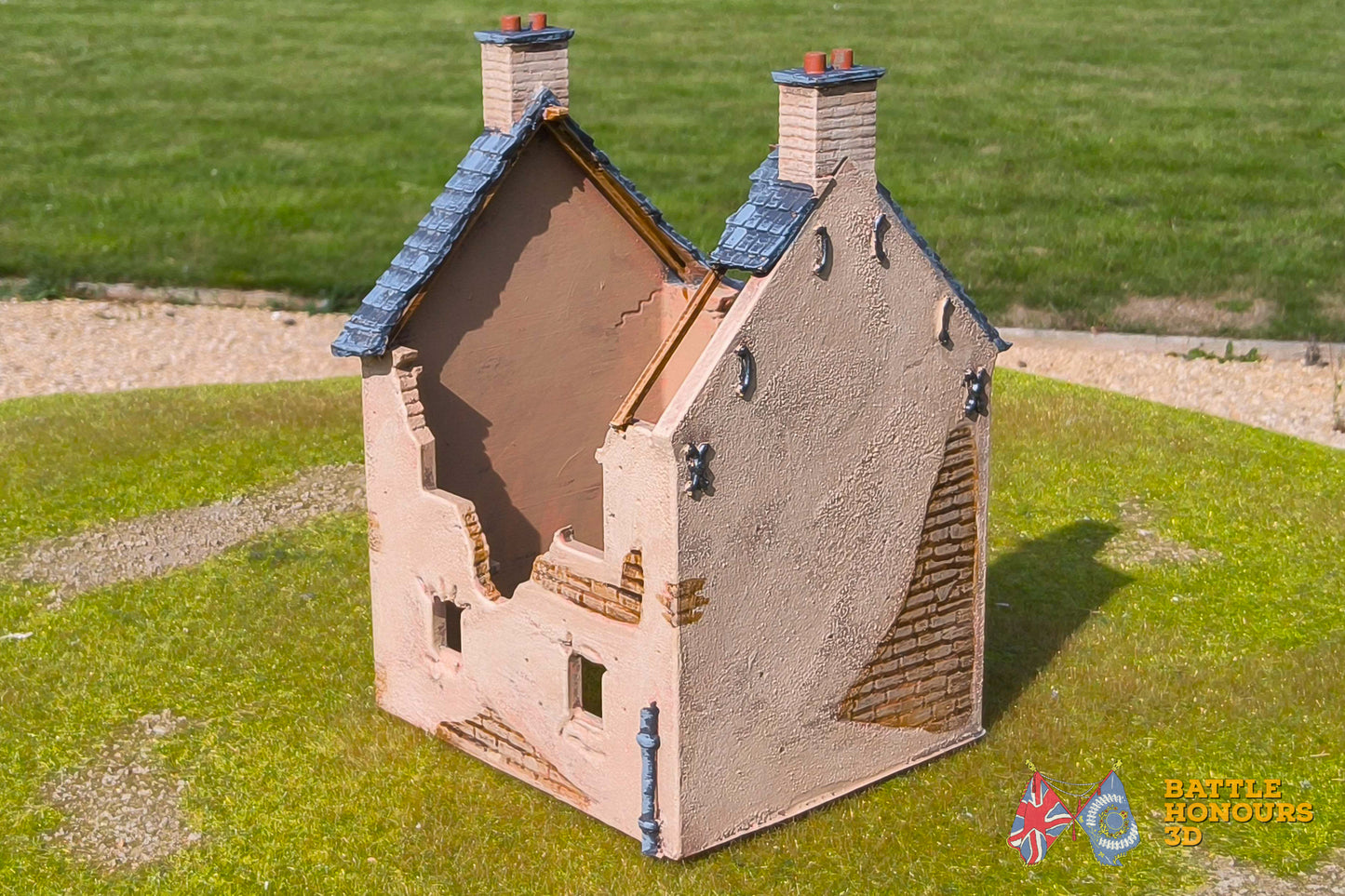 European Town Ruins House 3 (WW2)