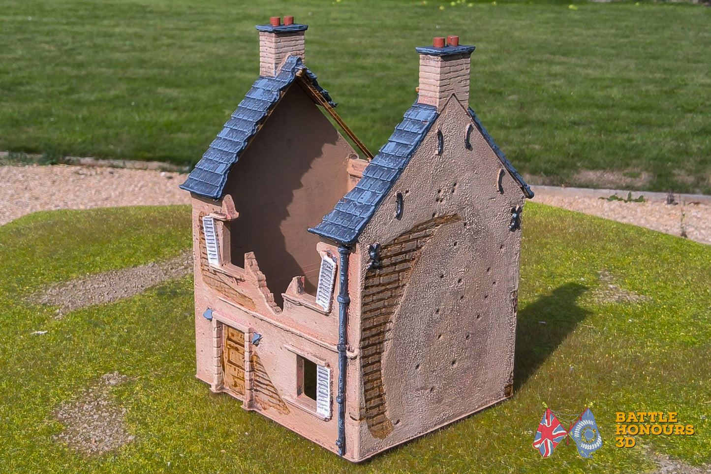 European Town Ruins House 3 (WW2)