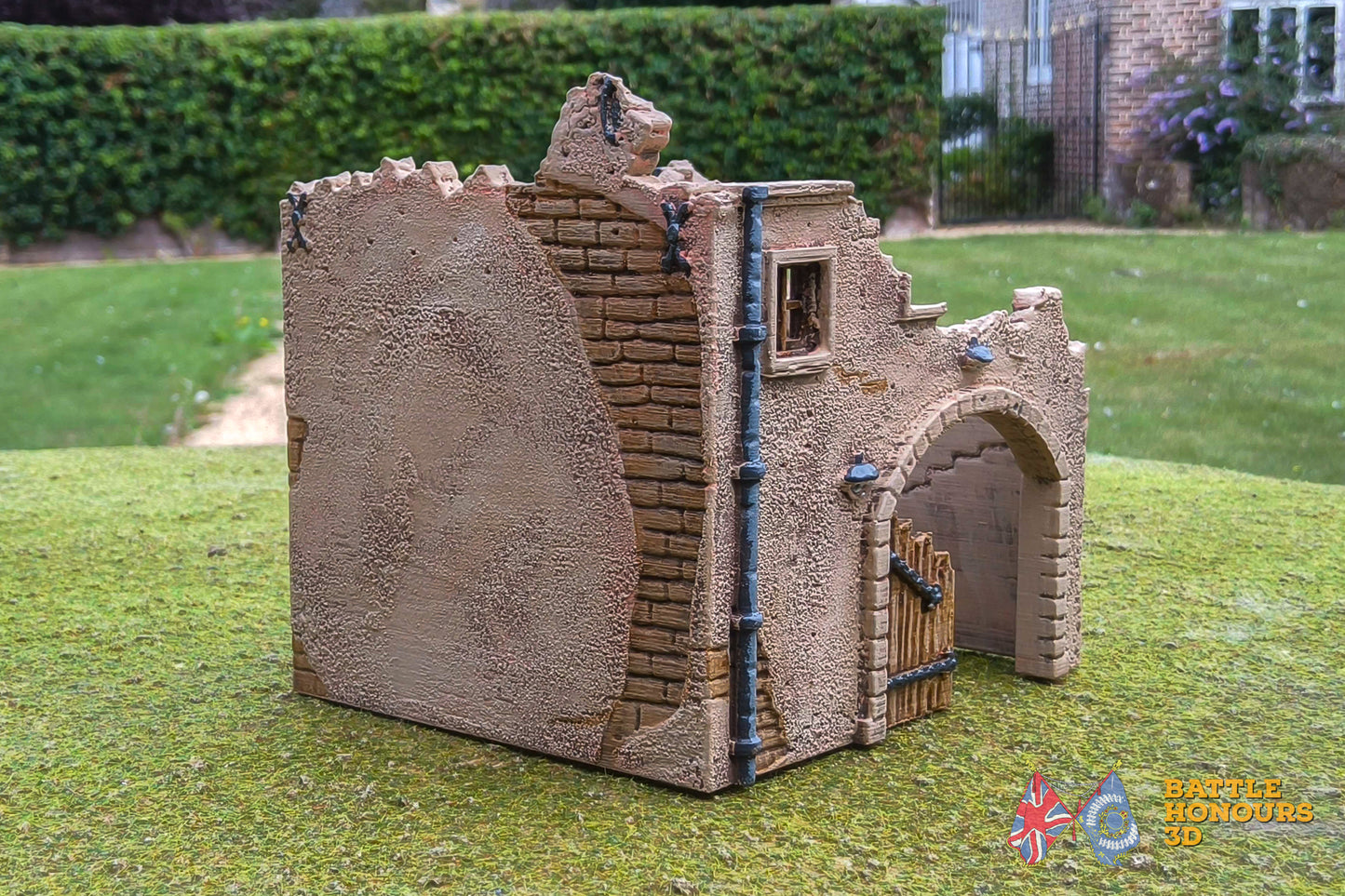 European Town Ruins House 5 (WW2)