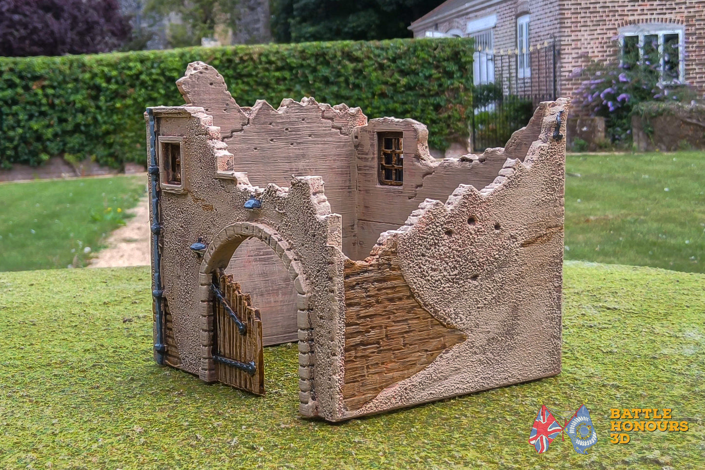 European Town Ruins House 5 (WW2)