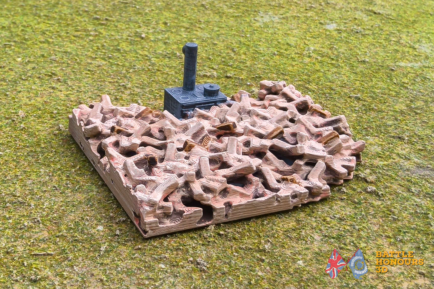 Rubble Terrain Bundle – 10 Piece Scatter Set (WW2)