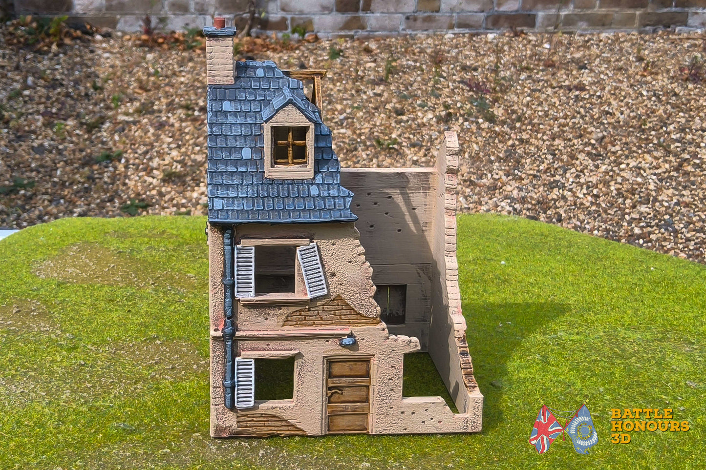 European Town Ruins House 1 (WW2)