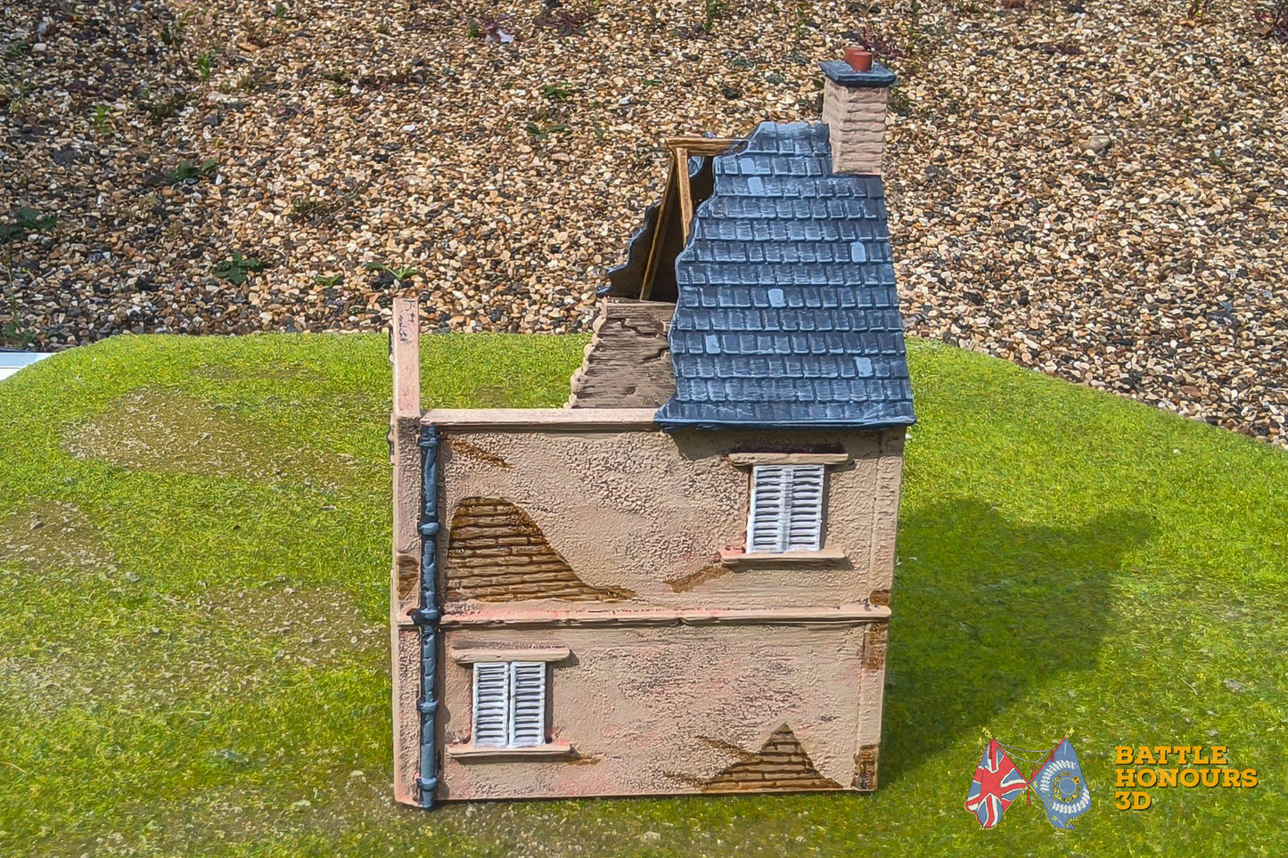 European Town Ruins House 1 (WW2)