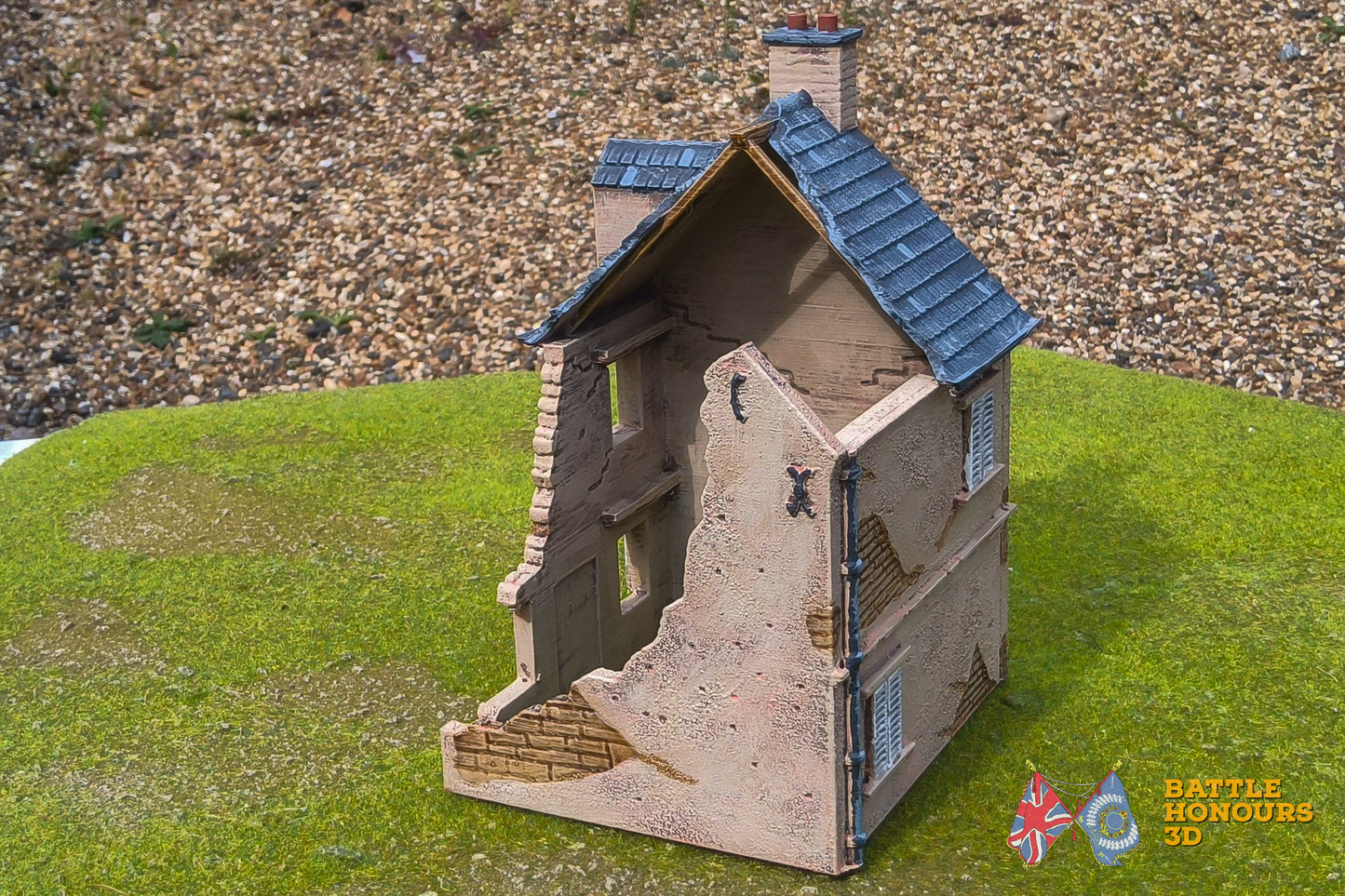 European Town Ruins House 2 (WW2)