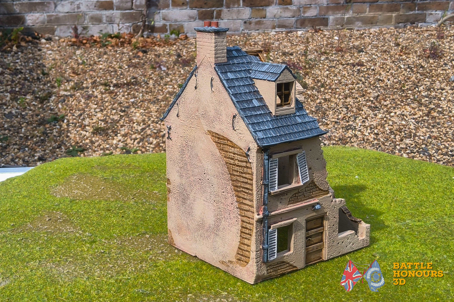 European Town Ruins House 1 (WW2)