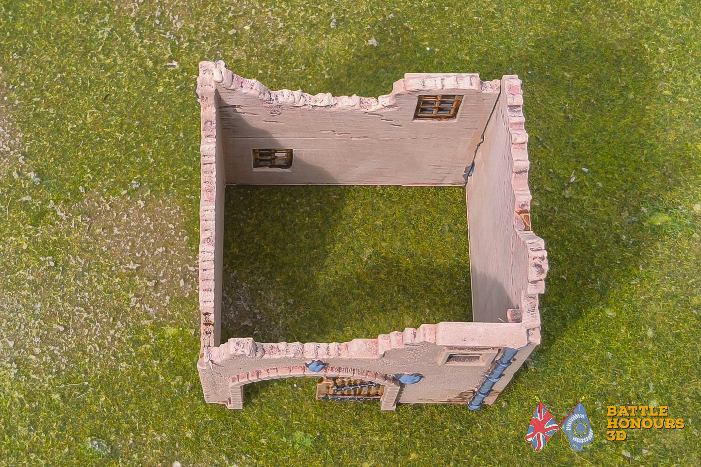 European Town Ruins House 6 (WW2)