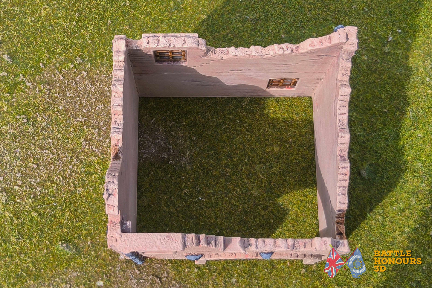 European Town Ruins House 5 (WW2)