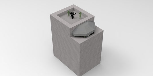 Le Grand Bunker Terrain – Riva Bella (Atlantic Wall, WW2)