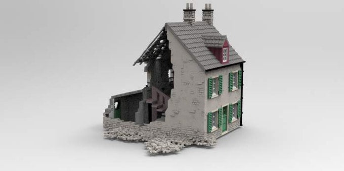 Late Normandy Destroyed House 1