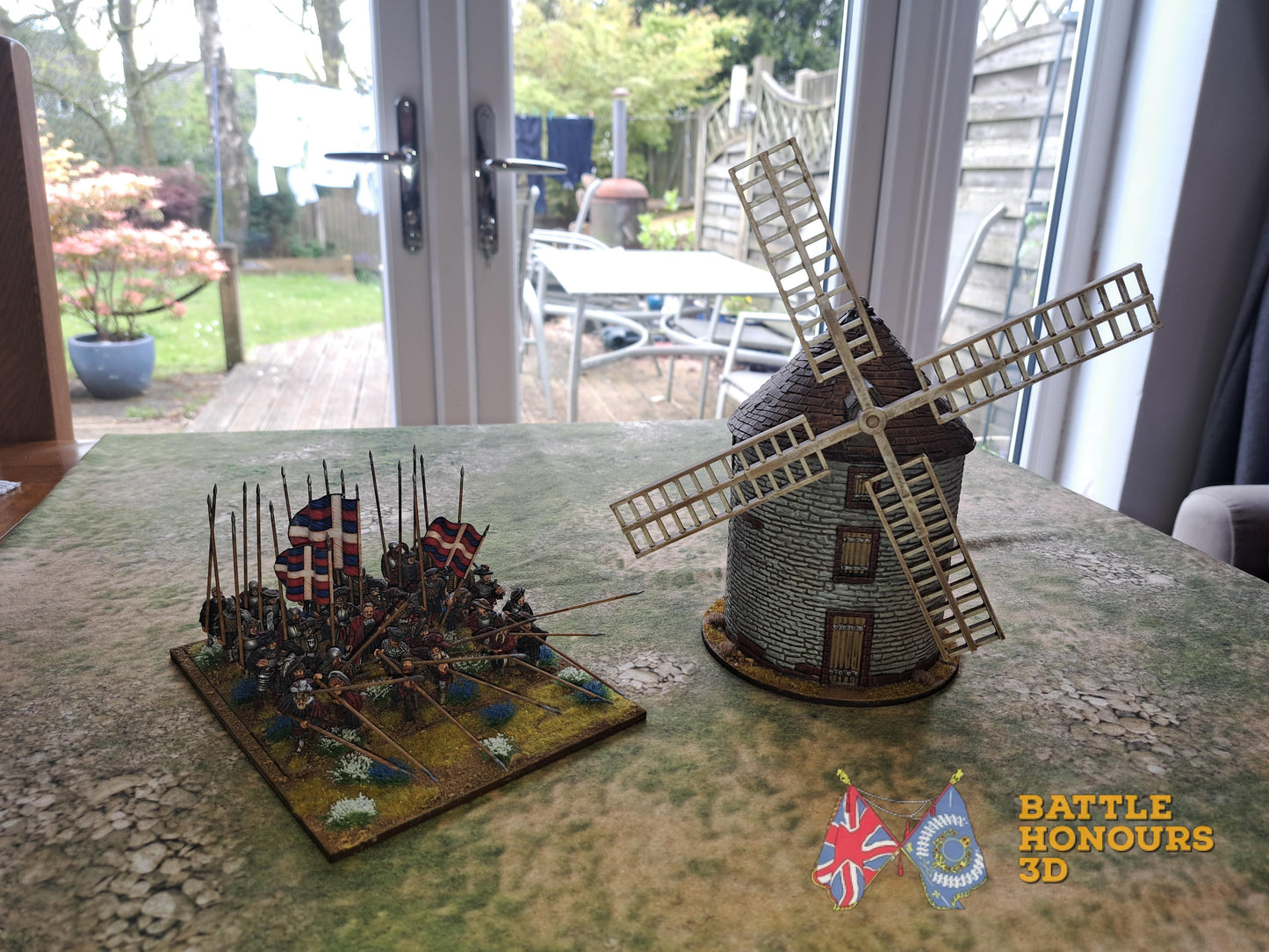 Normandy windmill customer wargaming view